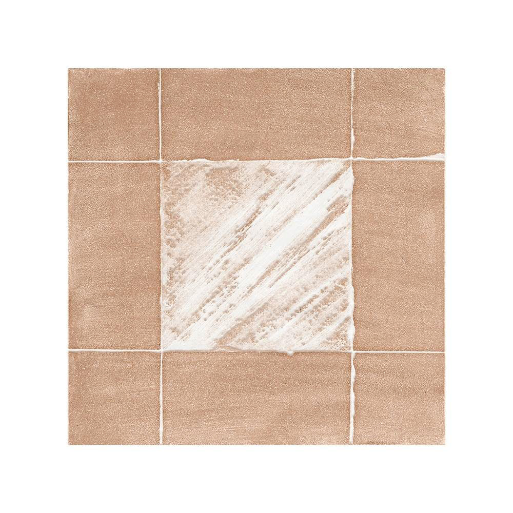 Reina Terracotta Buffalo 8"x8" Cotto Porcelain Matte and Shiny Tile
