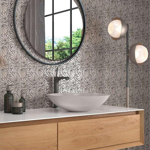 Olea 6" x 6" Blossom Porcelain Semi-Gloss Tile