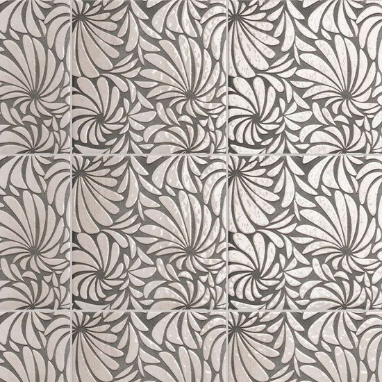 Olea 6" x 6" Blossom Porcelain Semi-Gloss Tile