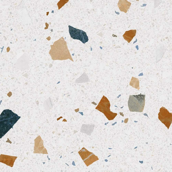 Terrazzo 24"x24" Nacar Porcelain Matte Tile