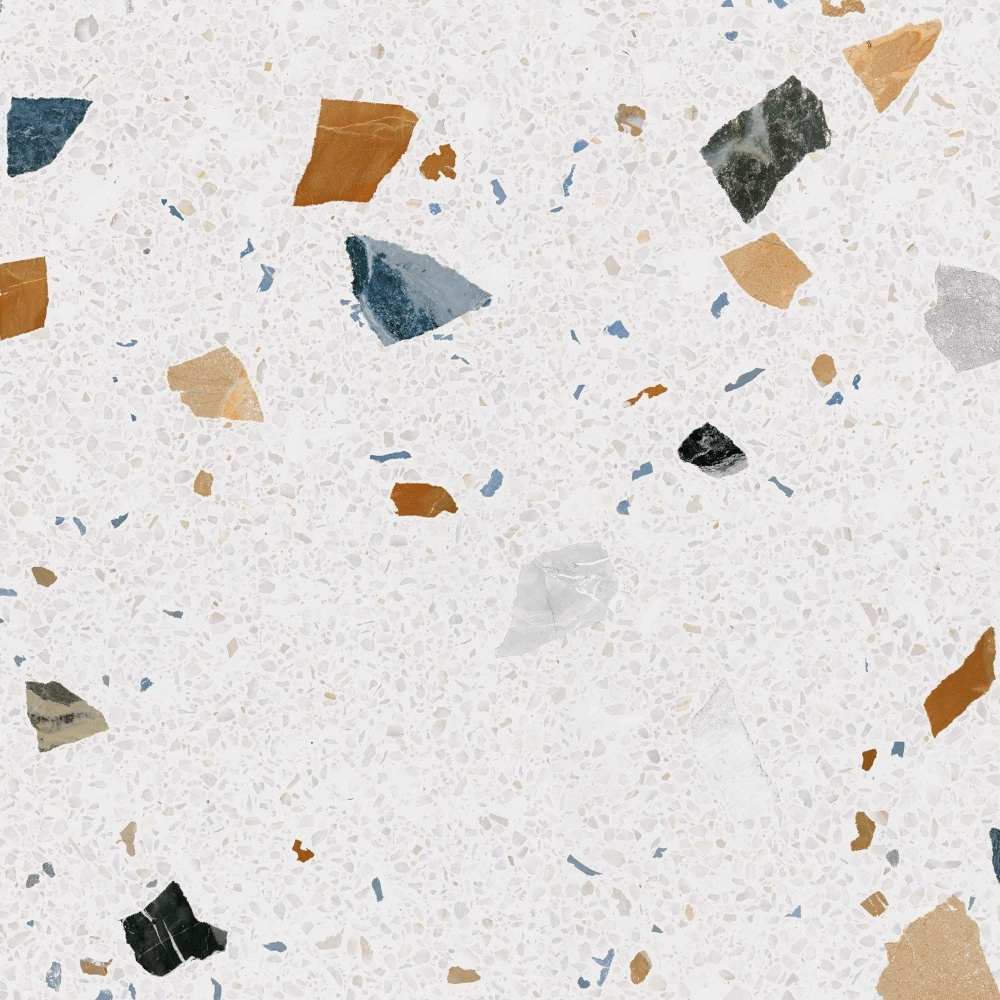 Terrazzo 24"x24" Nacar Porcelain Matte Tile