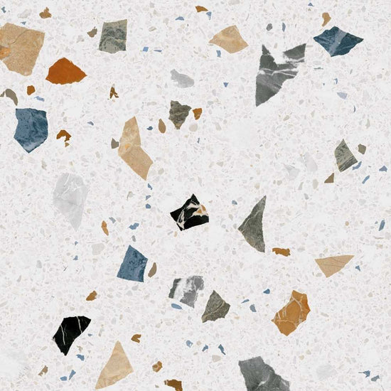 Terrazzo 24"x24" Nacar Porcelain Matte Tile