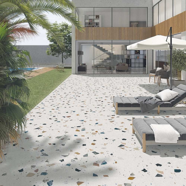 Terrazzo 24x24 Nacar 15.5sf/cs