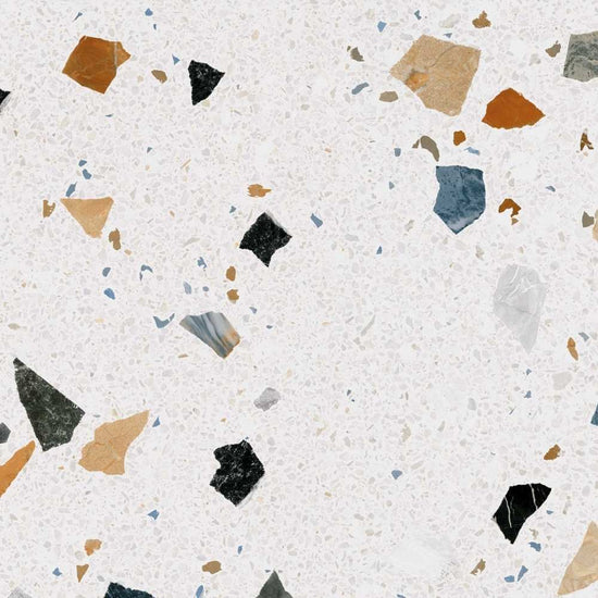 Terrazzo 24"x24" Nacar Porcelain Matte Tile