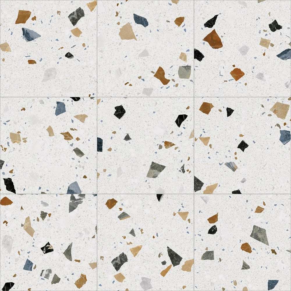 Terrazzo 24"x24" Porcelain Matte Tile