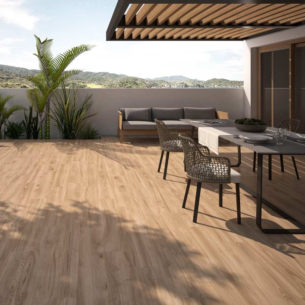 Daintree 8" x 48" Miel Porcelain Matte Tile