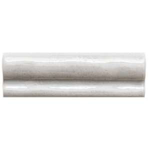 Talavera 2" x 6" Smoke Ceramic Glossy Chair Rail