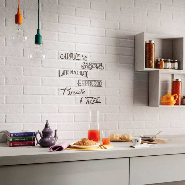 Brick City 2" x 10" White Porcelain Matte Tile