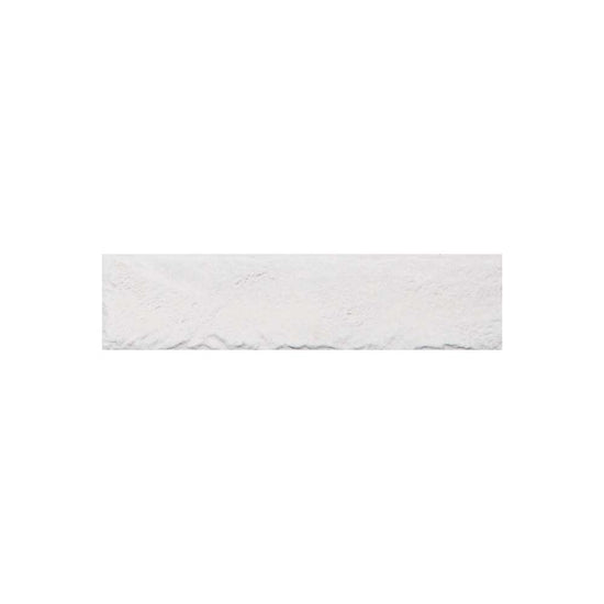 Brick City 2" x 10" White Porcelain Matte Tile