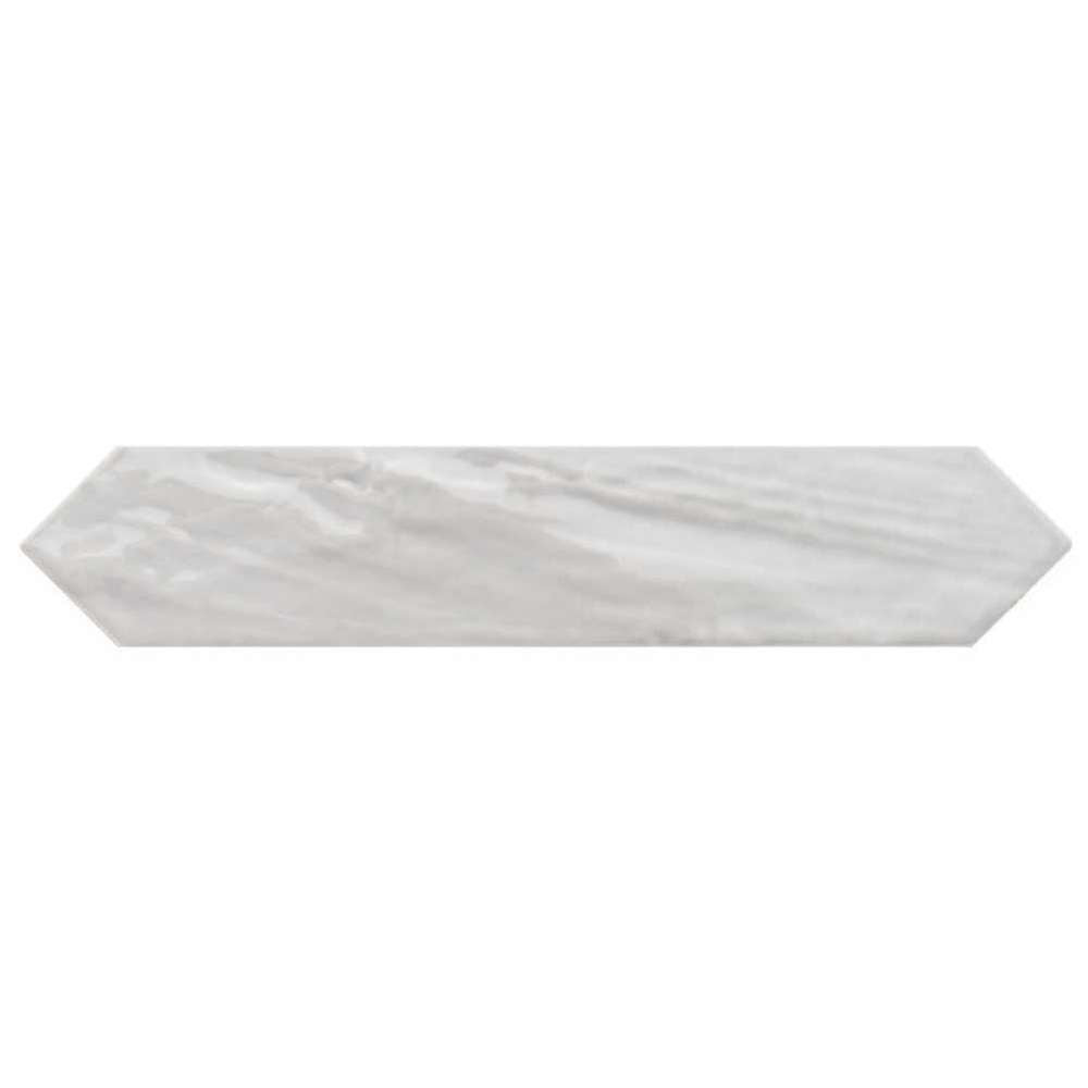 Talavera Picket Smoke Ceramic Glossy Tile