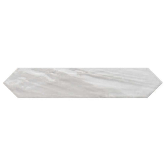 Talavera Picket Smoke Ceramic Glossy Tile