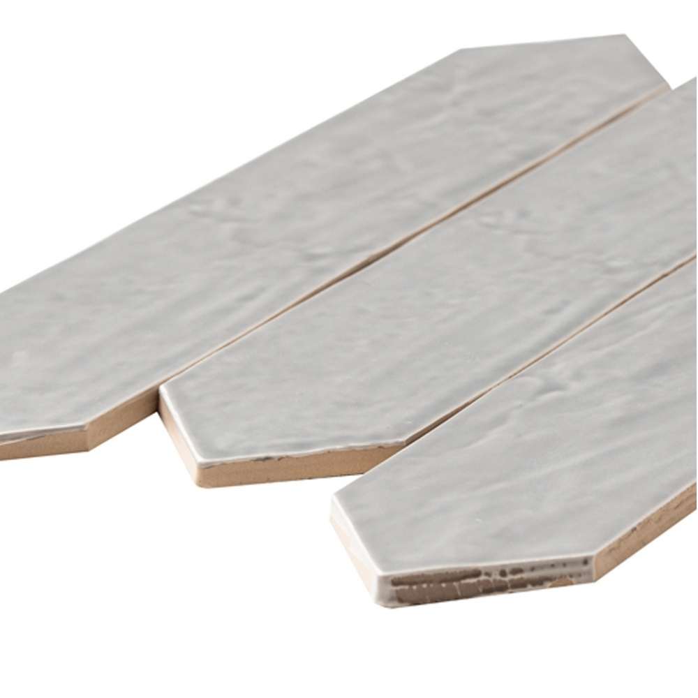 Talavera Picket Smoke Ceramic Glossy Tile