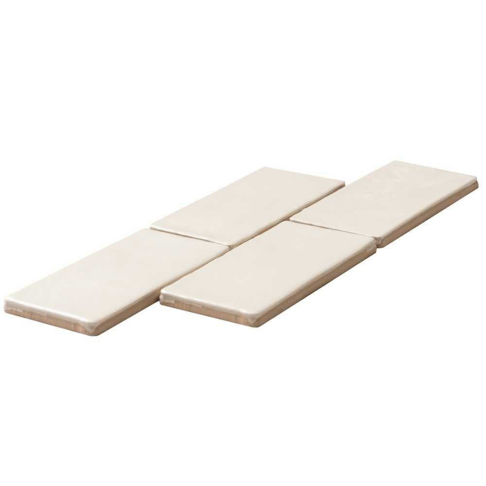 Talavera 3" x 6" Biscuit Ceramic Glossy Tile