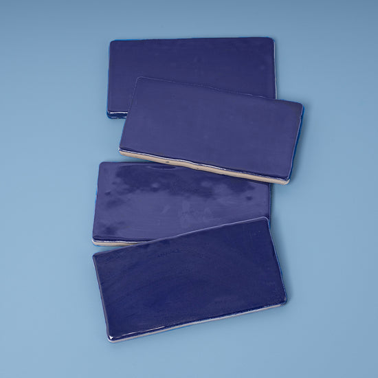 Talavera 3"x6" Cobalt Ceramic Glossy Tile