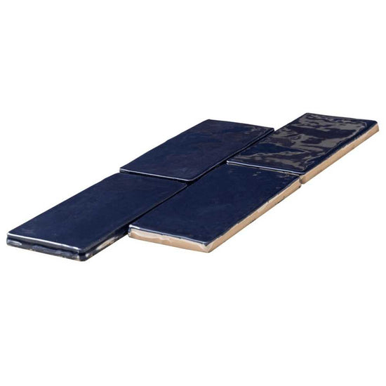 Talavera 3"x6" Cobalt Ceramic Glossy Tile