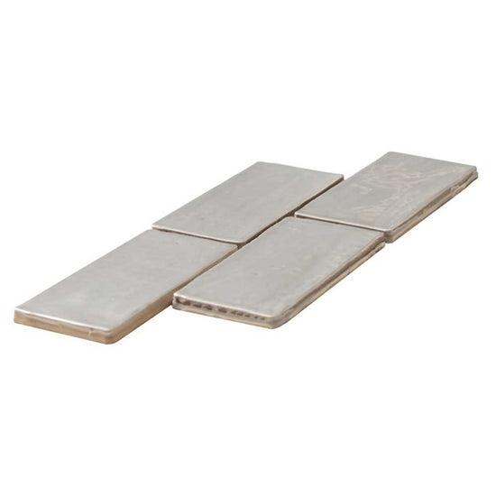 Talavera 3"x6" Smoke Ceramic Glossy Tile