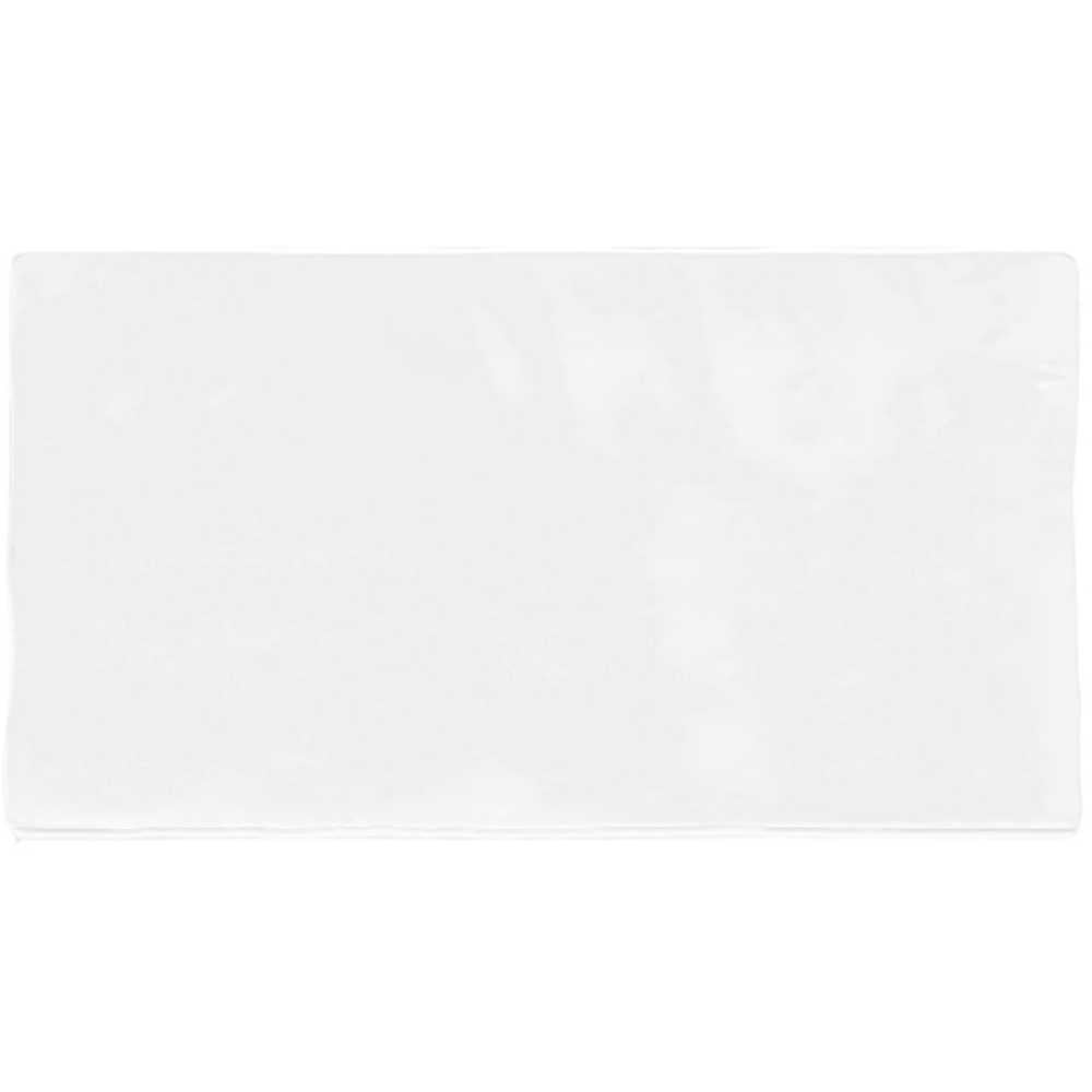 Talavera 3"x6" White Ceramic Glossy Tile