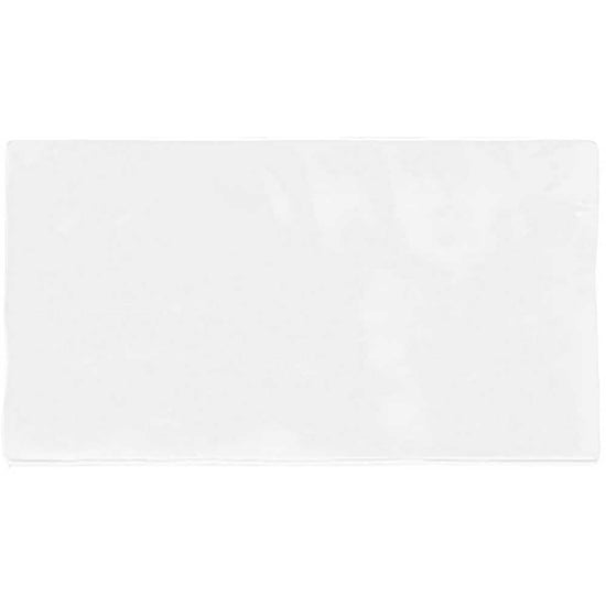 Talavera 3"x6" White Ceramic Glossy Tile