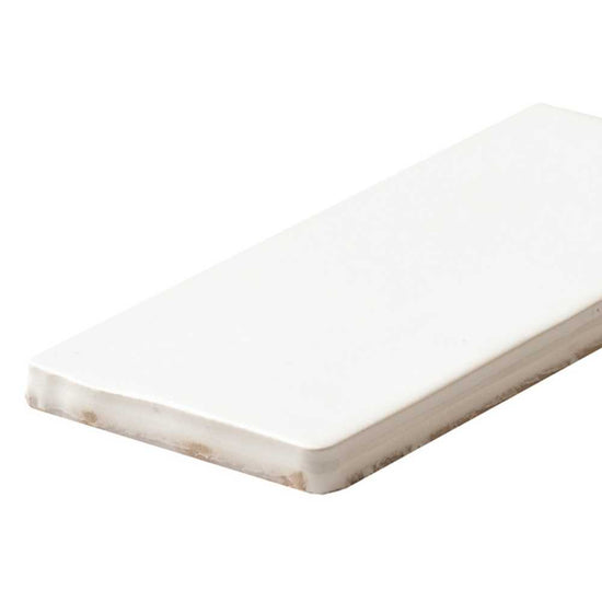 Talavera 3"x6" White Ceramic Glossy Tile