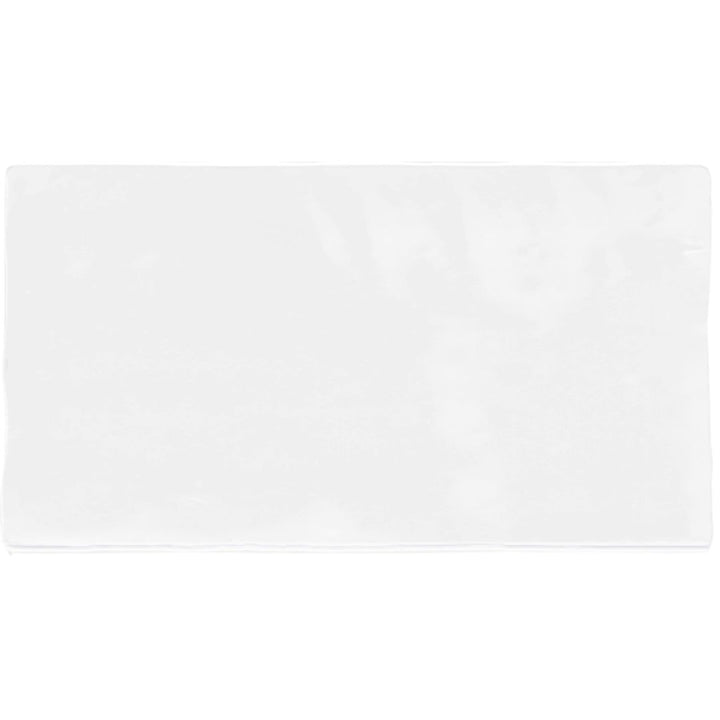 Talavera 3"x6" White Ceramic Glossy Tile