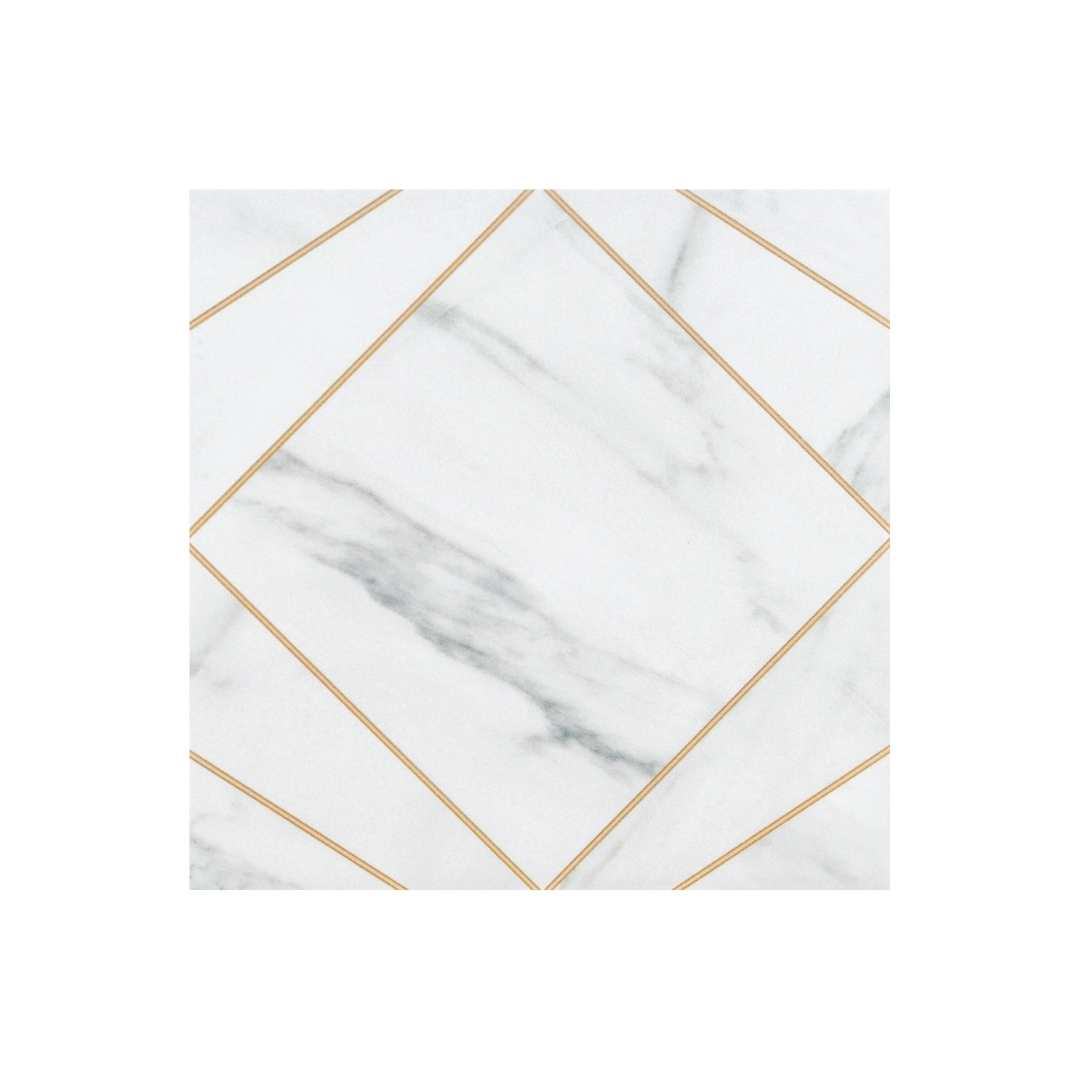 Orion 8" x 8" Carrara Porcelain Matte Tile