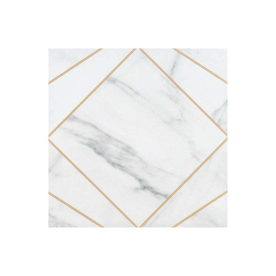 Orion 8" x 8" Carrara Porcelain Matte Tile