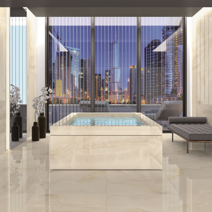 Montague 24" x 48" Porcelain Stone Look Floor Use Tile