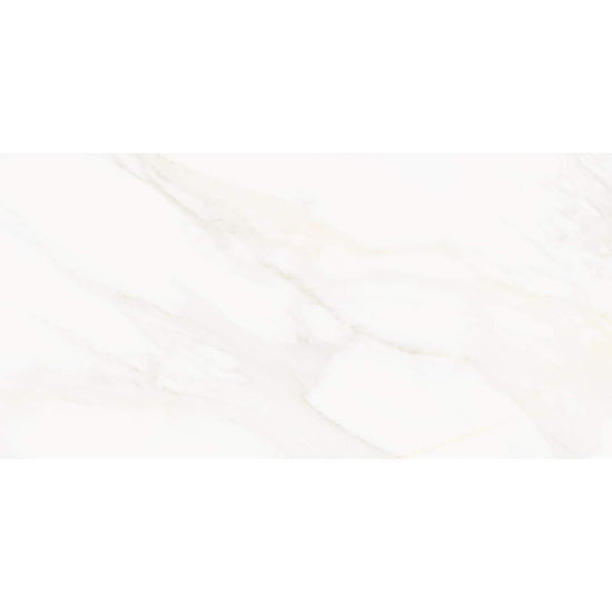 Savannah 12" x 24" White Porcelain Satin Tile