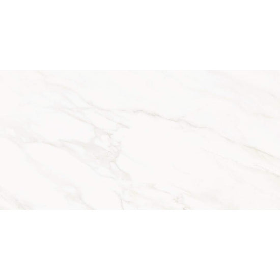 Savannah 12" x 24" White Porcelain Satin Tile