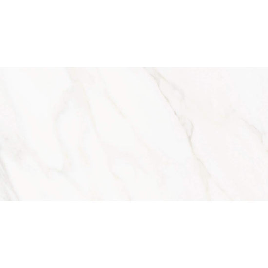 Savannah 12" x 24" White Porcelain Satin Tile