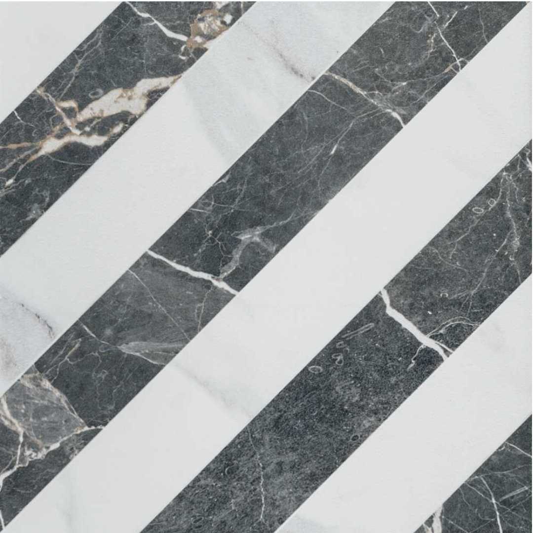 Palace 8" x 8" Dark Porcelain Matte Tile