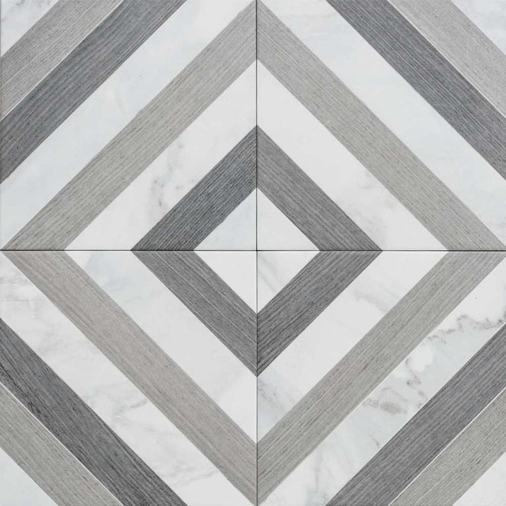 Palace 8" x 8" Wood Porcelain Matte Tile