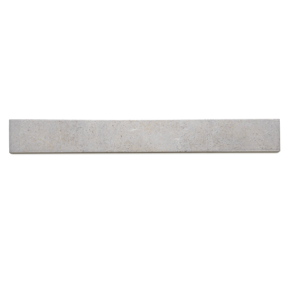Vela 2" x 16" Dim Gray Porcelain Glossy Tile