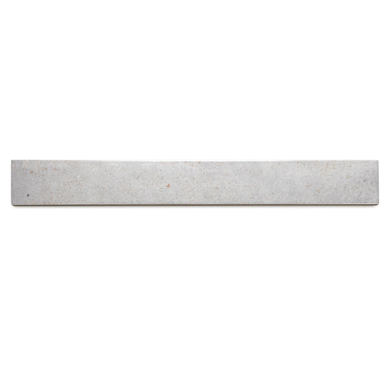 Vela 2" x 16" Dim Gray Porcelain Glossy Tile