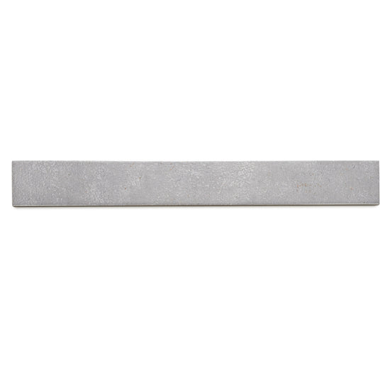 Vela 2" x 16" Dim Gray Porcelain Glossy Tile