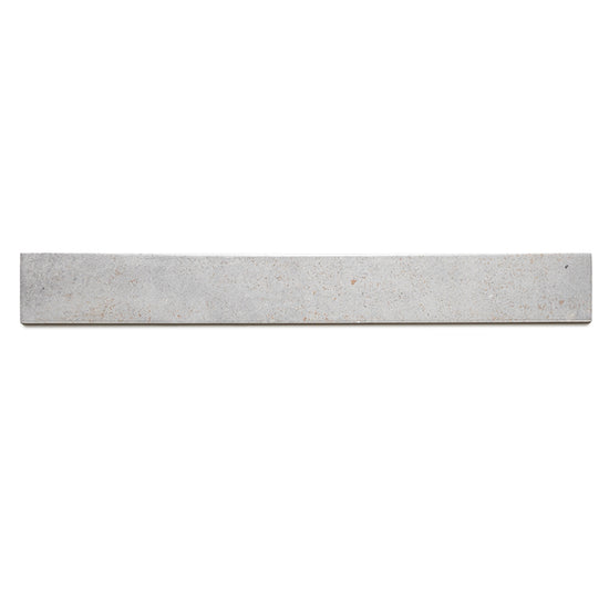 Vela 2" x 16" Dim Gray Porcelain Glossy Tile