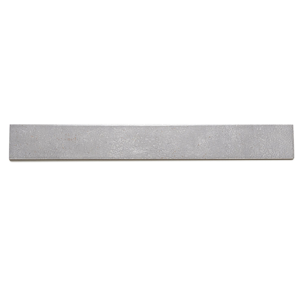 Vela 2" x 16" Dim Gray Porcelain Glossy Tile