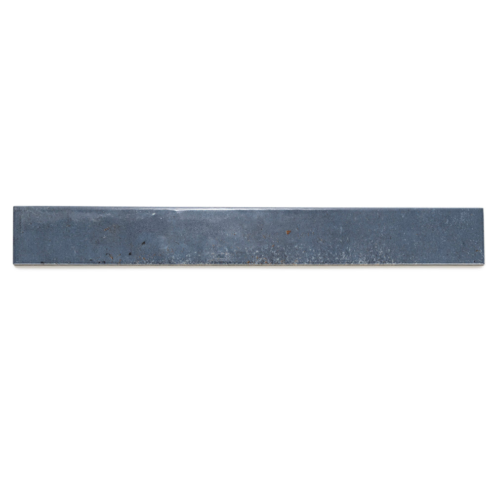 Vela 2" x 16" Deep Royal Porcelain Glossy Tile