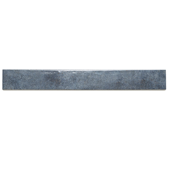 Vela 2" x 16" Deep Royal Porcelain Glossy Tile