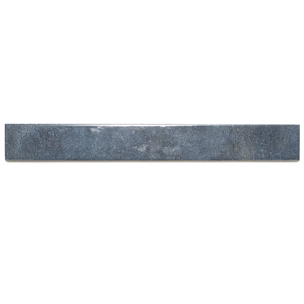 Vela 2" x 16" Deep Royal Porcelain Glossy Tile