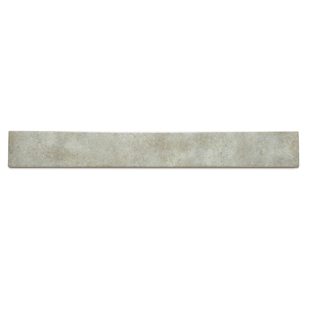Vela 2" x 16" Green Field Porcelain Glossy Tile