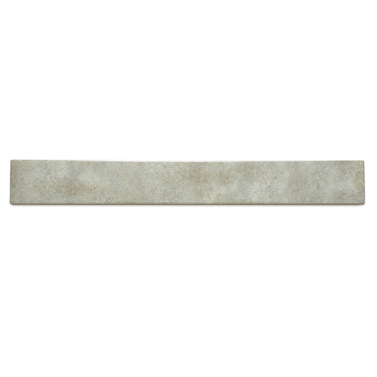 Vela 2" x 16" Green Field Porcelain Glossy Tile