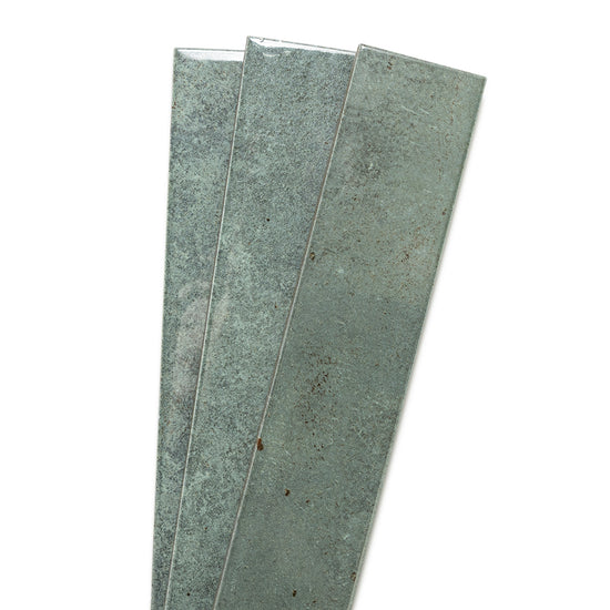 Vela 2" x 16" Oakmoss Porcelain Glossy Tile