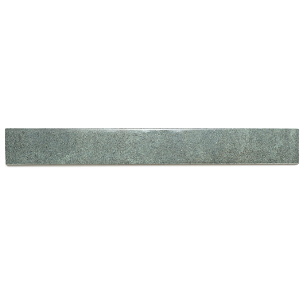 Vela 2" x 16" Oakmoss Porcelain Glossy Tile