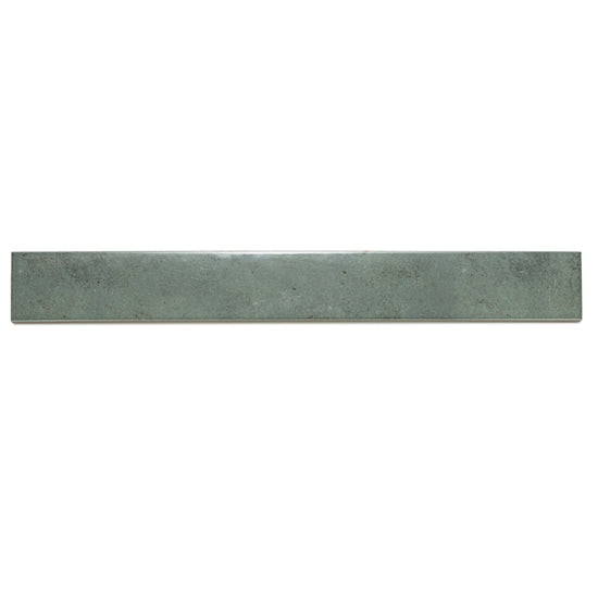 Vela 2" x 16" Oakmoss Porcelain Glossy Tile