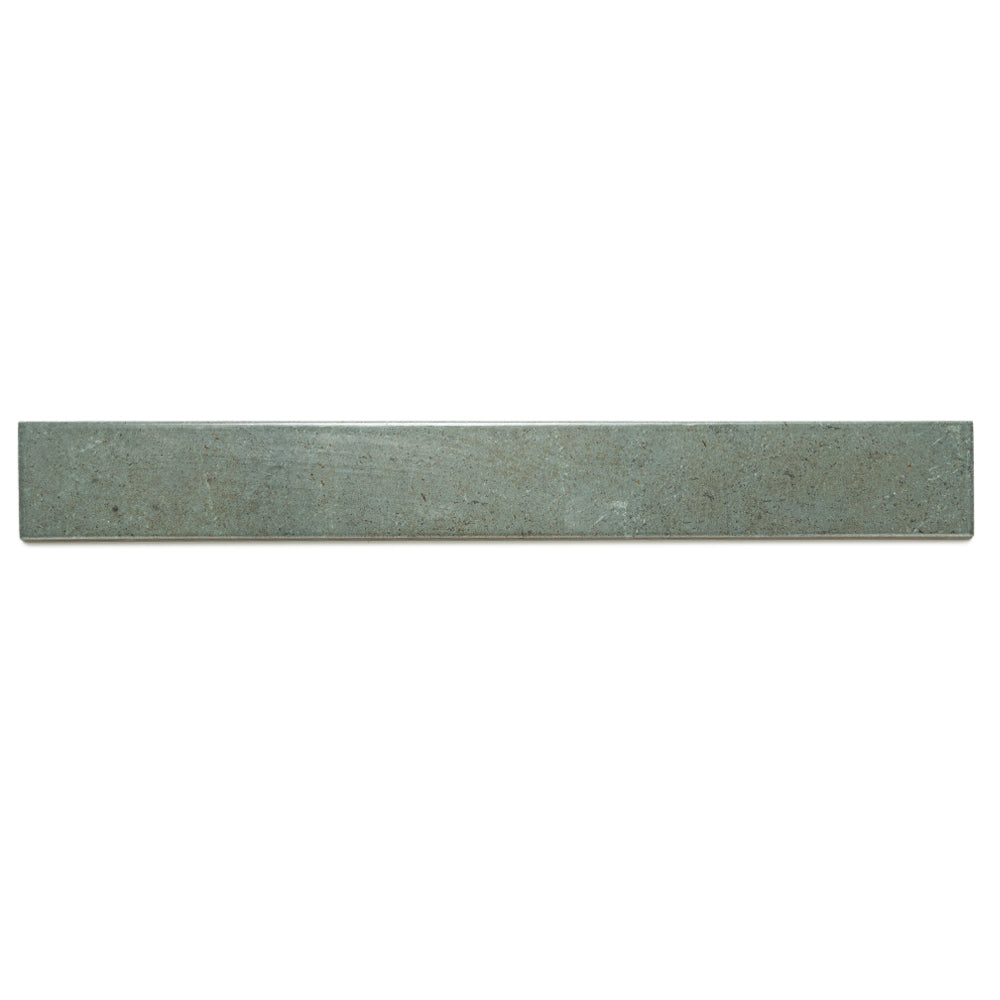 Vela 2" x 16" Oakmoss Porcelain Glossy Tile