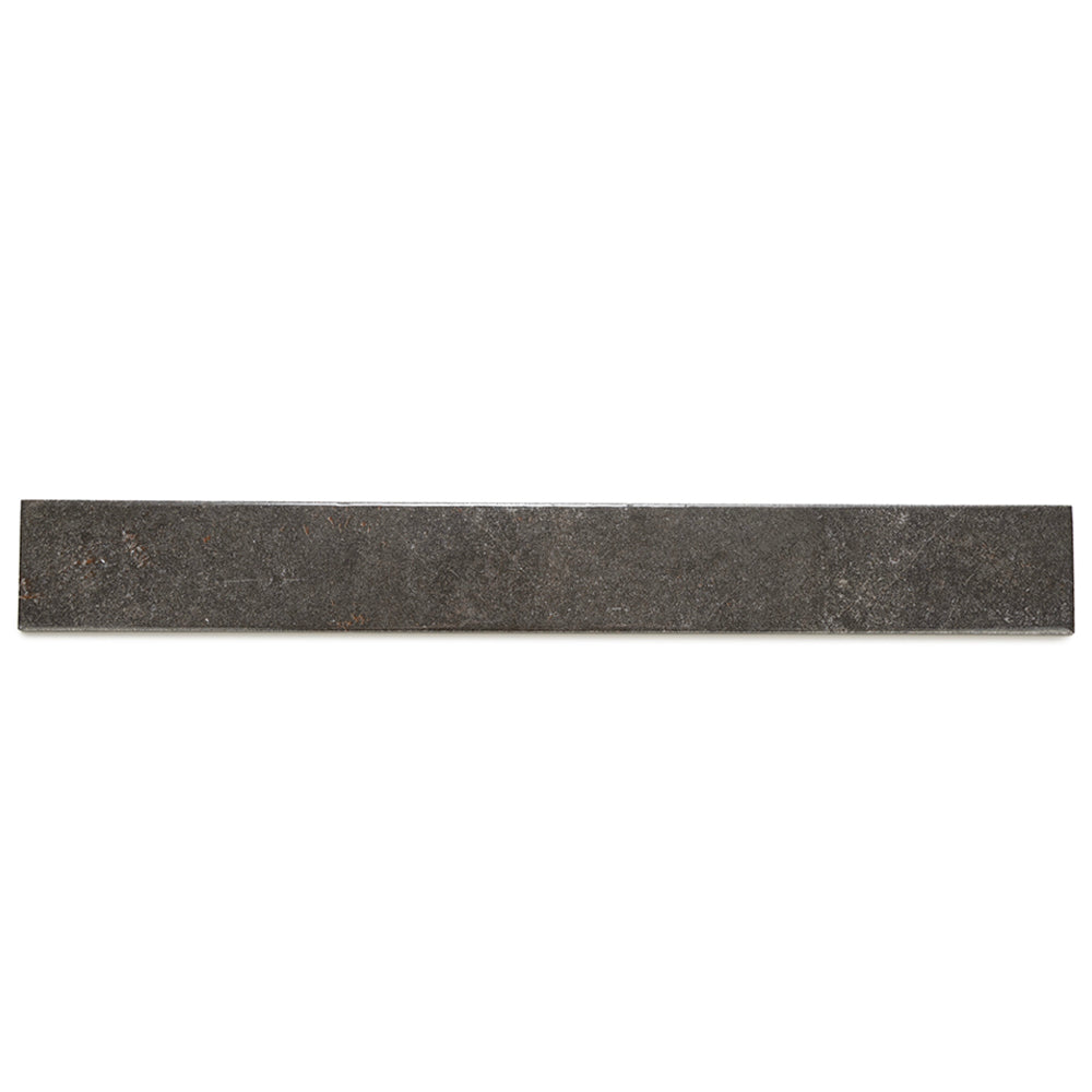 Vela 2" x 16" Soot Porcelain Glossy Tile