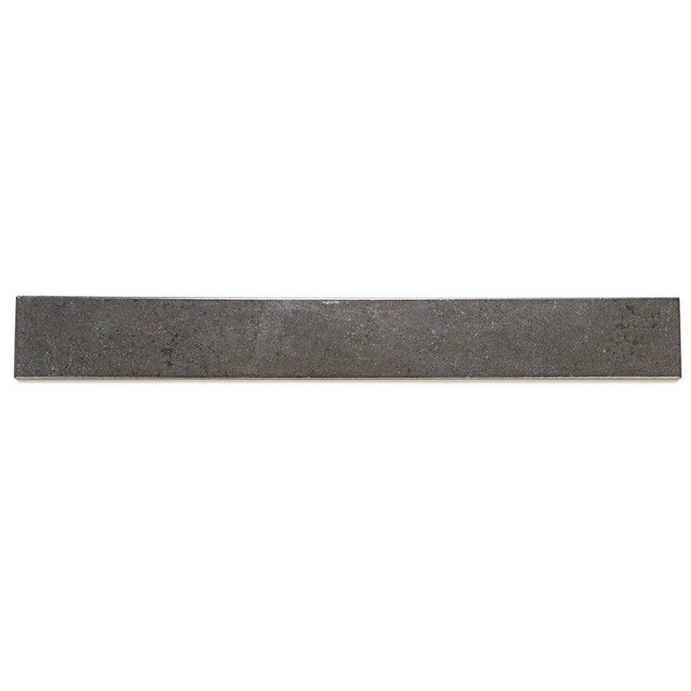 Vela 2" x 16" Soot Porcelain Glossy Tile