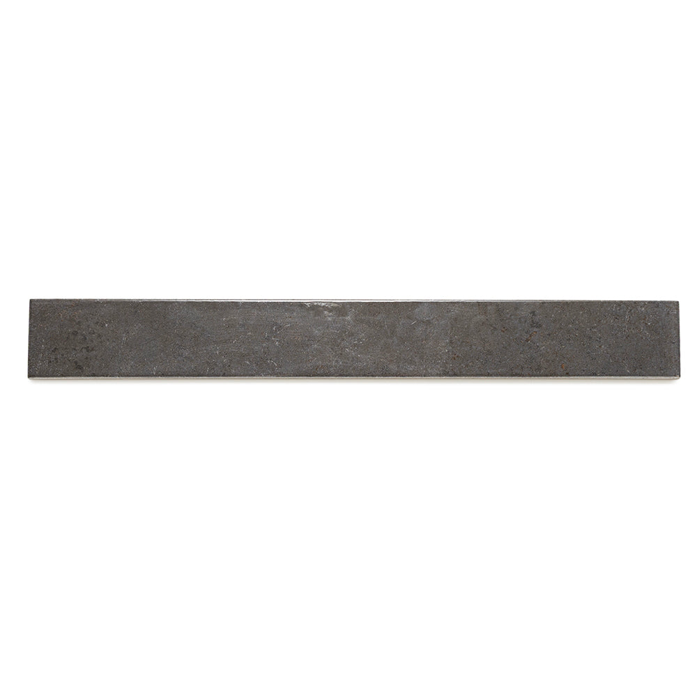 Vela 2" x 16" Soot Porcelain Glossy Tile