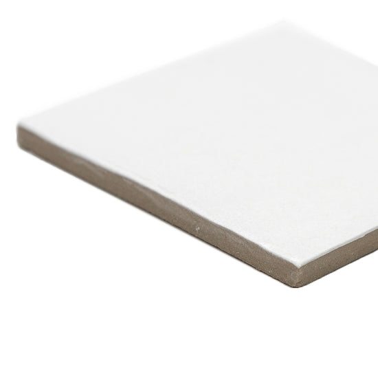 Vela 4" x 4" Clean Porcelain Glossy Tile